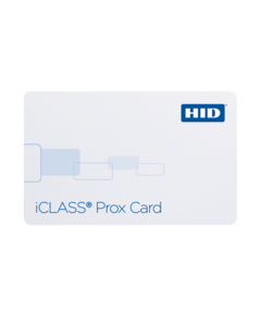 HID 2020 Combination Card (iCLASS/Prox) Standard PVC Contactless Card